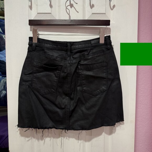 BlankNYC Coated Denim Mini Skirt - Picture 2 of 2